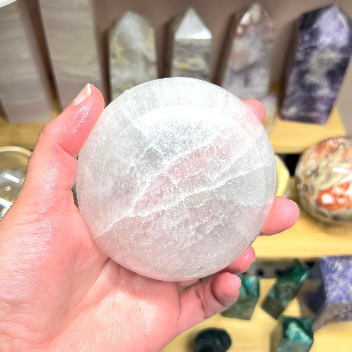 Selenite Bowl