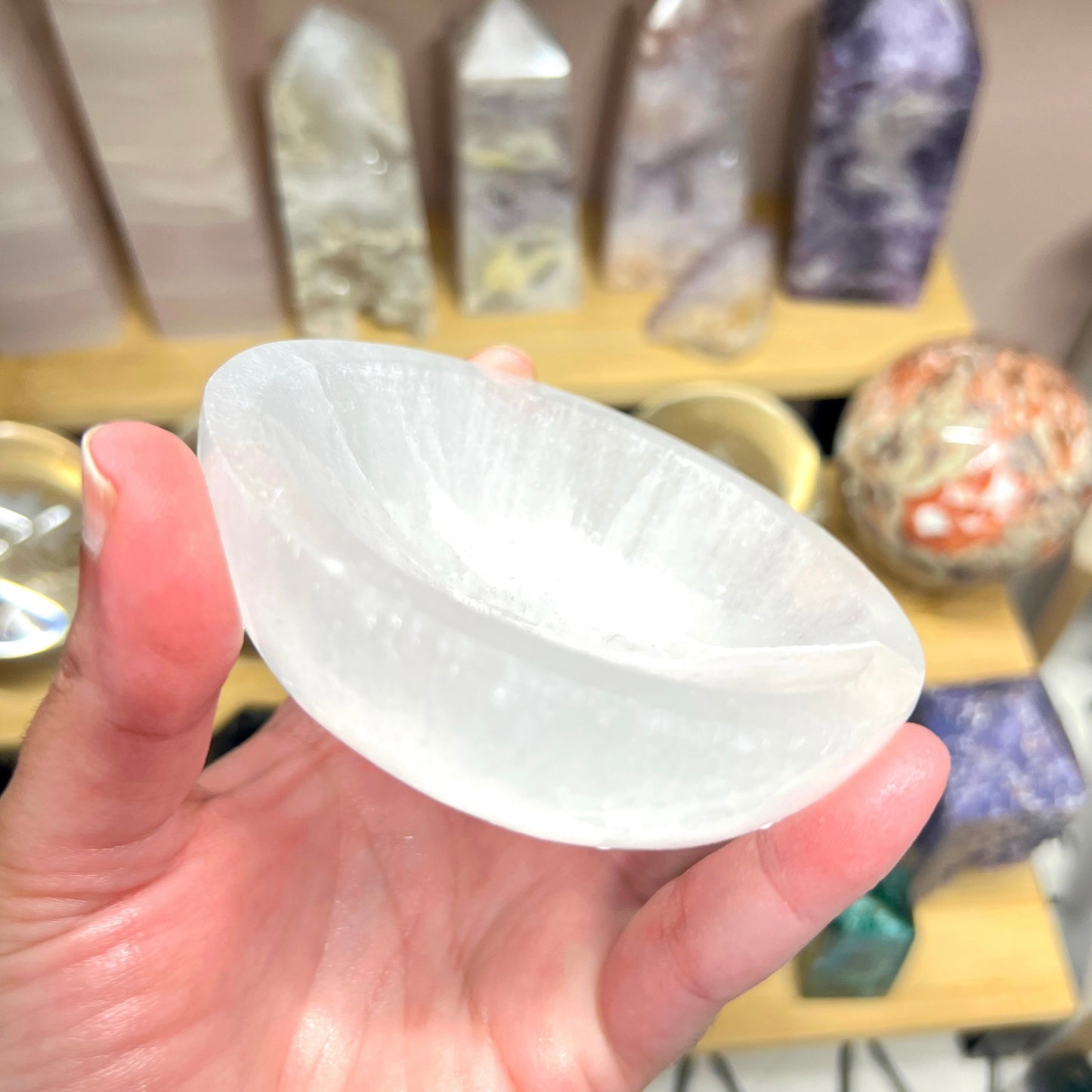Selenite Bowl