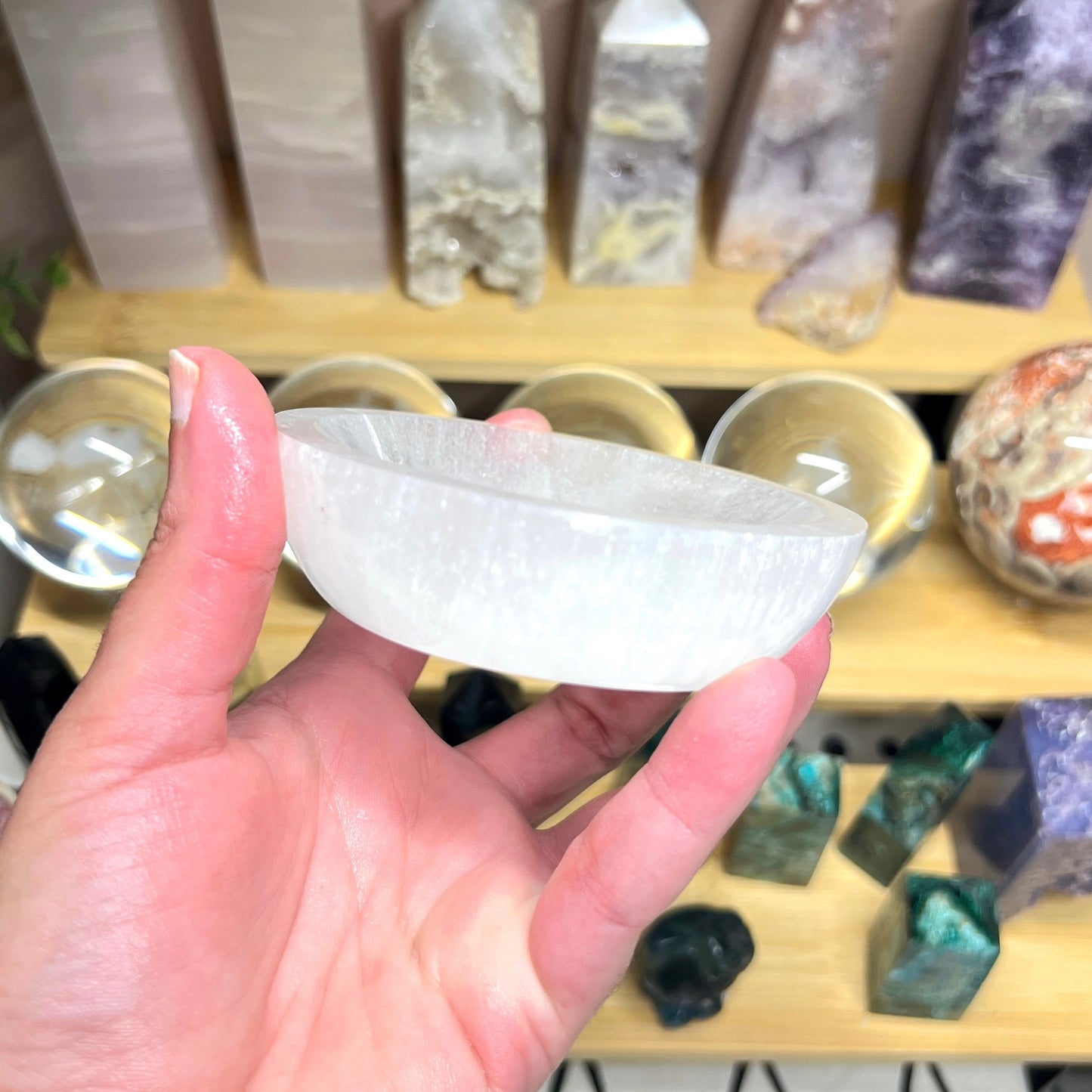 Selenite Bowl