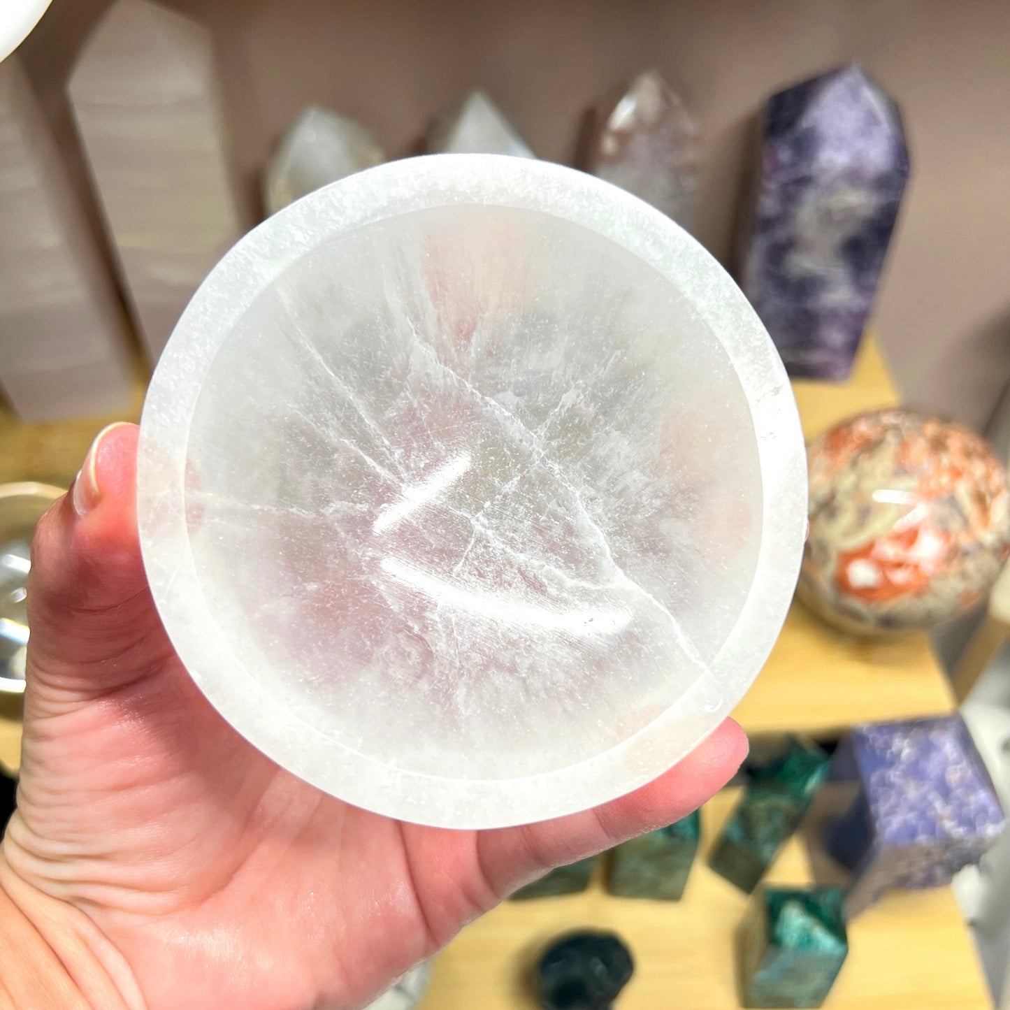 Selenite Bowl