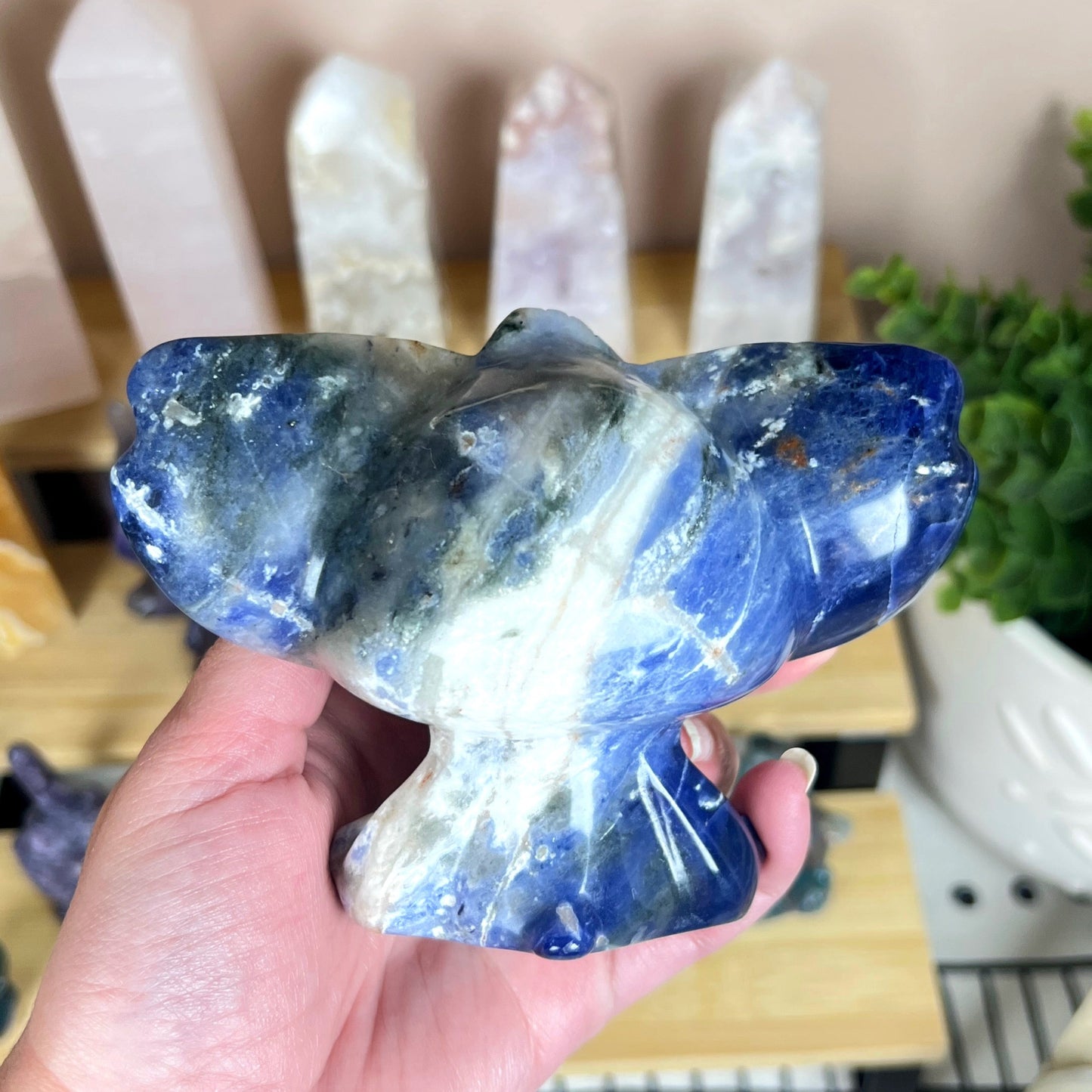 Stitch Sodalite Carving