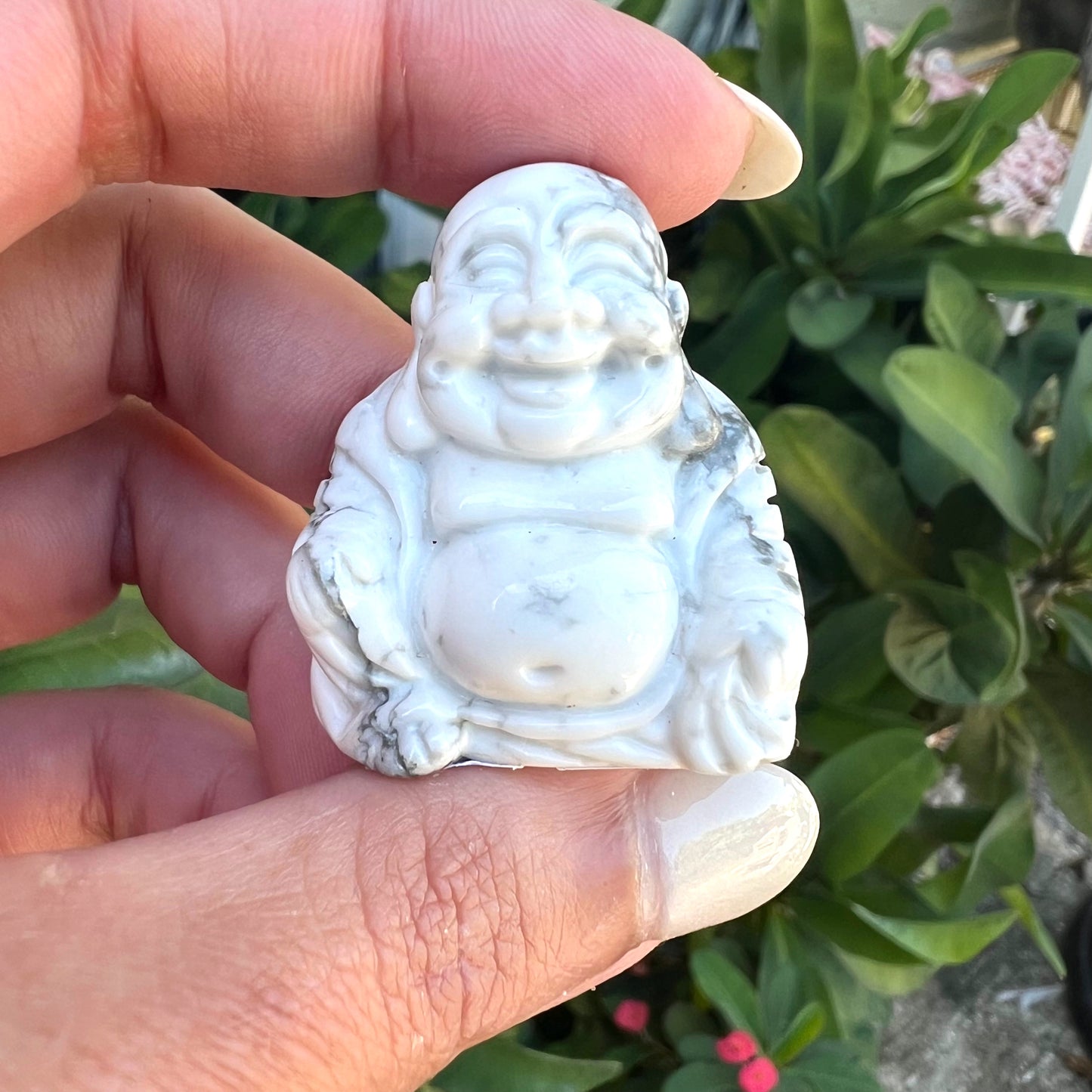 Laughing Mini Buddha (Choose your material)