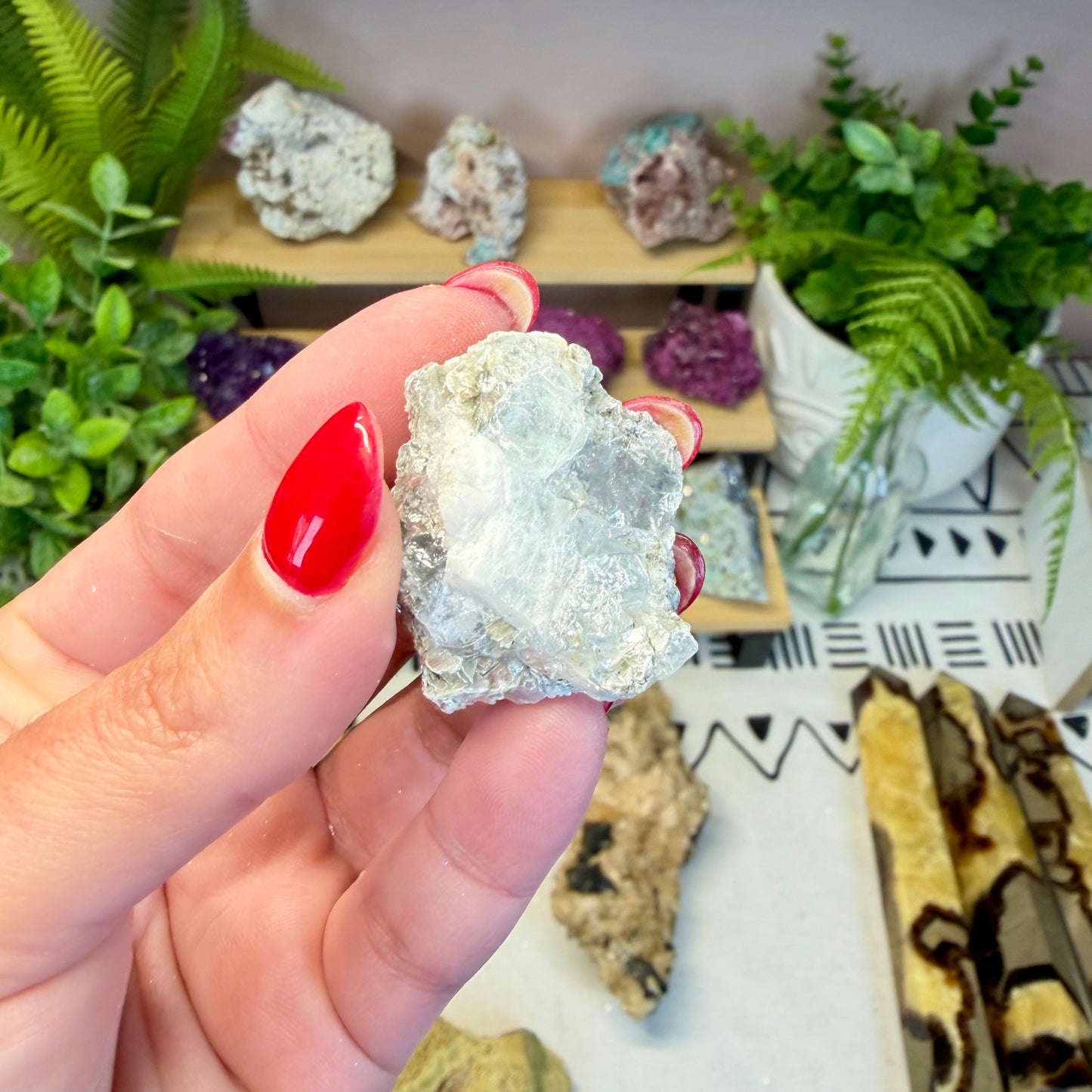 Aquamarine With Mica Specimen (Choose Your Own)