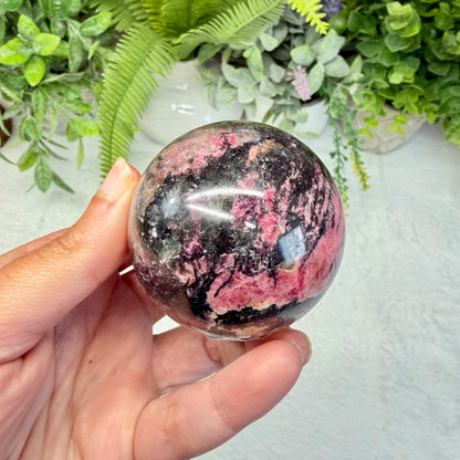 Rhodonite Sphere - A