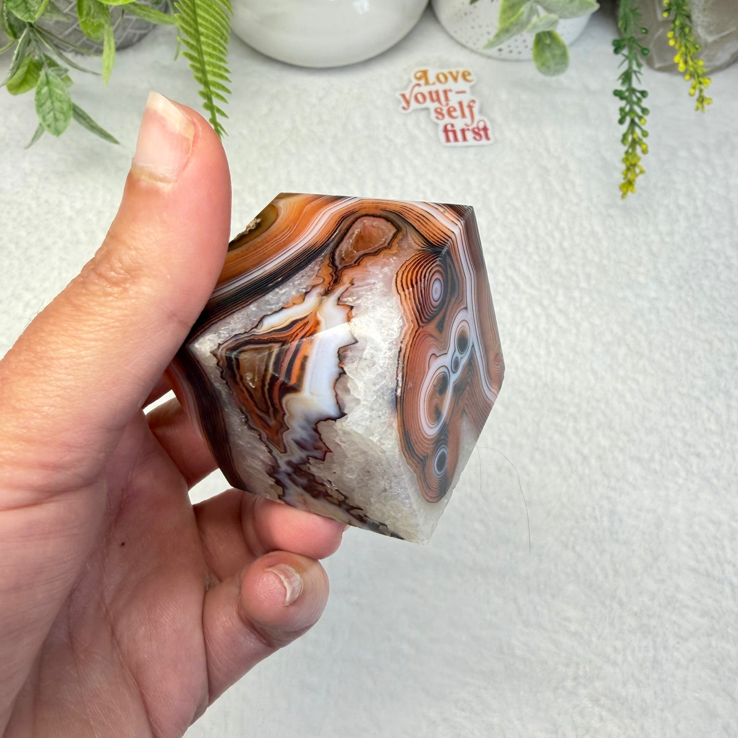 Sardonyx Cube - B