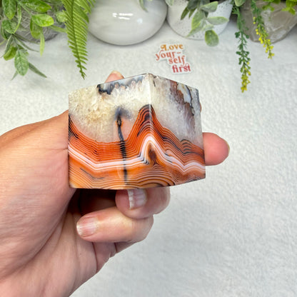 Sardonyx Cube - A