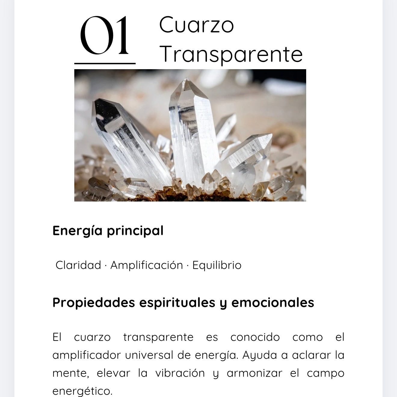 Guía de Cristales para Principiantes