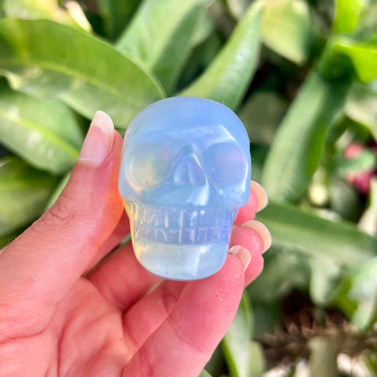 Opalite Small Skull - A