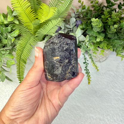 Black Tourmaline Raw Stone - A