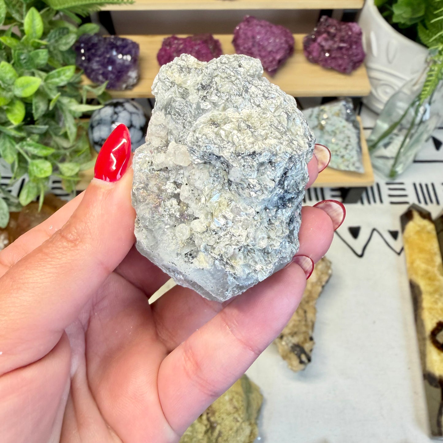 Aquamarine With Mica Specimen (Choose Your Own)