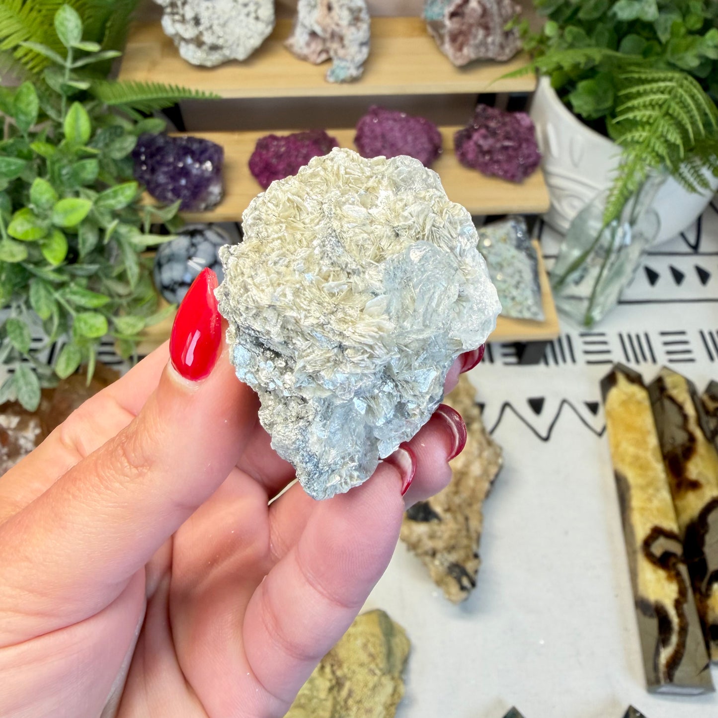 Aquamarine With Mica Specimen (Choose Your Own)