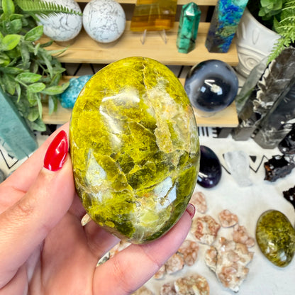 Green Opal Palmstone (Choose your own)