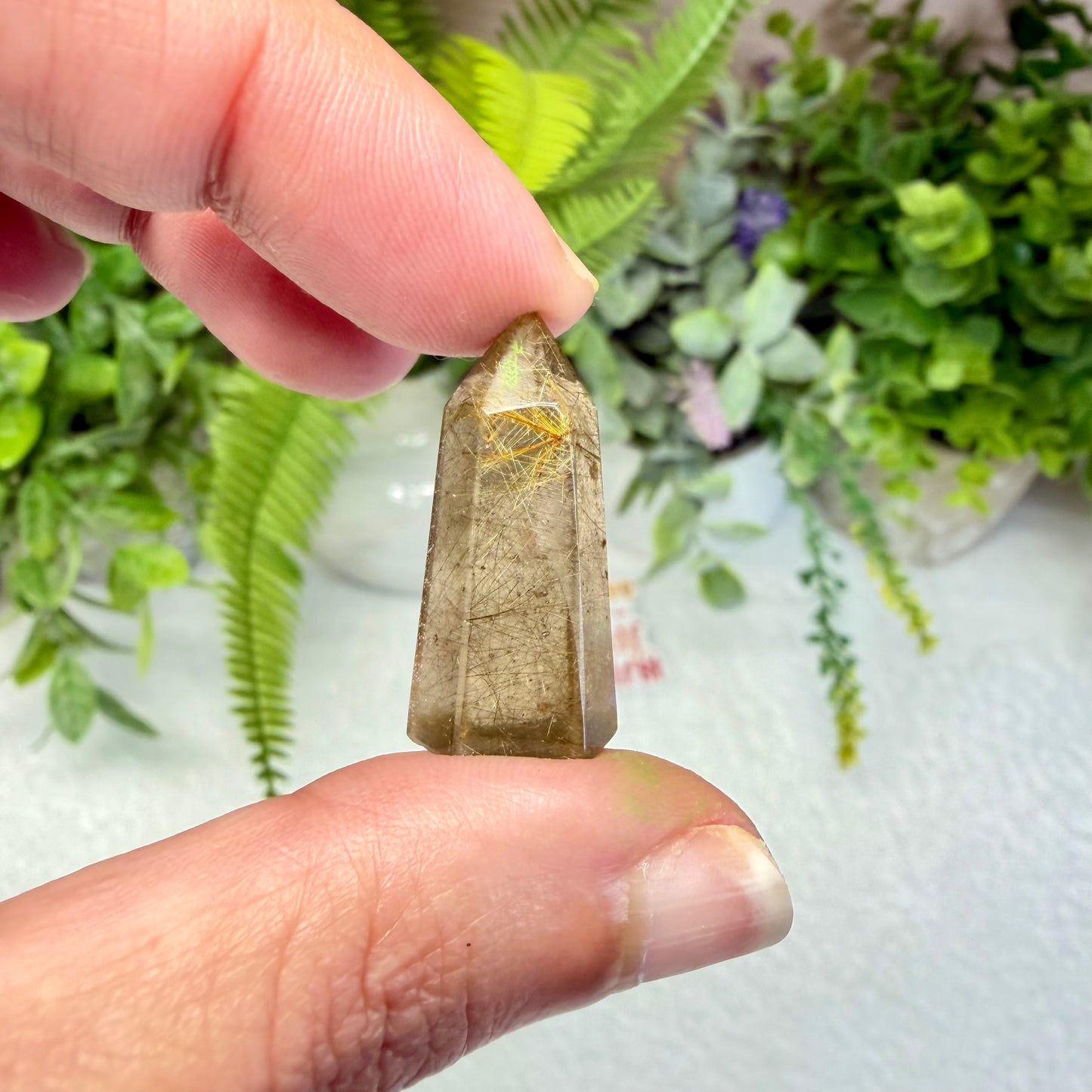 Golden Rutile Mini Point (Choose Your Own)