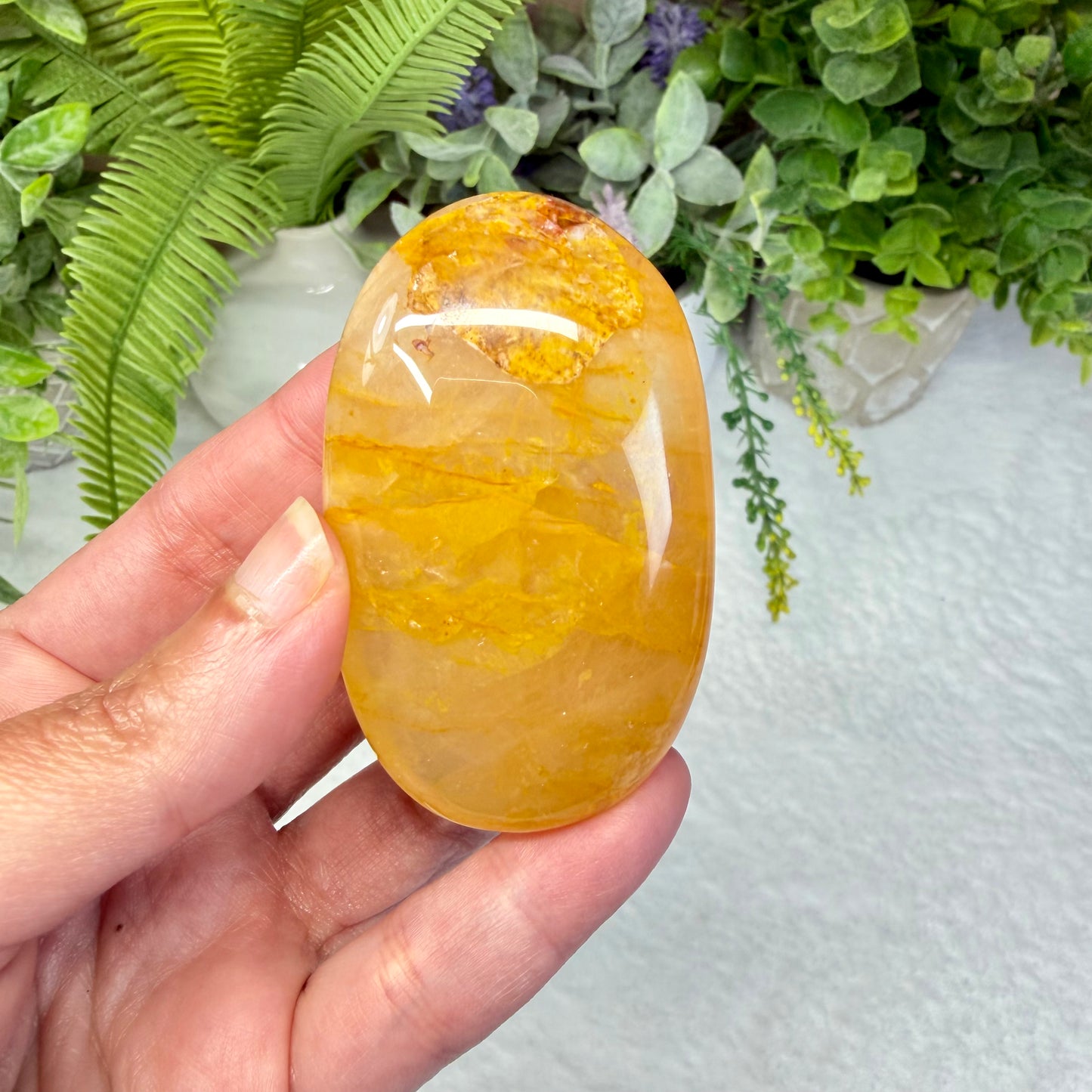 Golden Healer Palmstone (Choose Your Own)