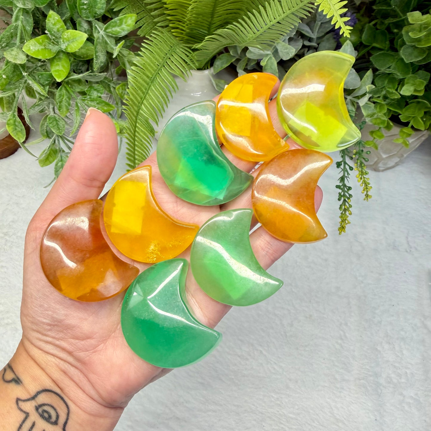 Fluorite Mini Moon (Choose your own)