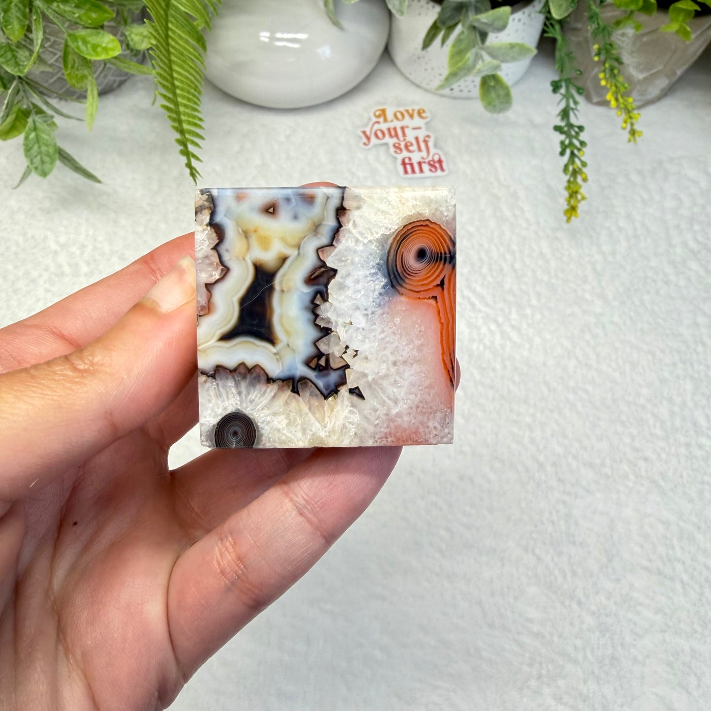 Sardonyx Cube - A