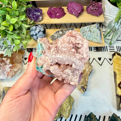 Pink Amethyst Specimen - A