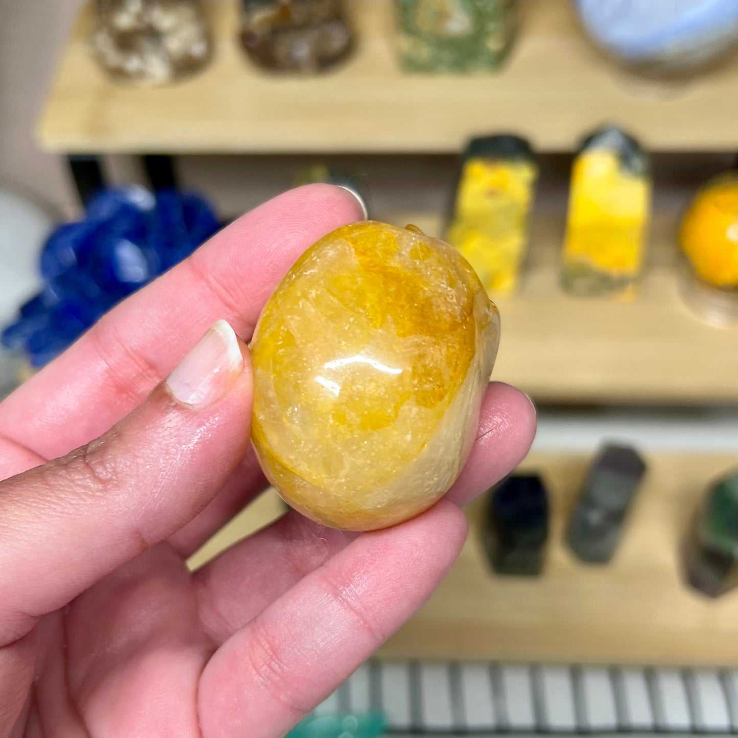 Golden Healer Skull - A