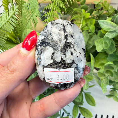 Rainbow Moonstone Palmstones (Choose Your Own)