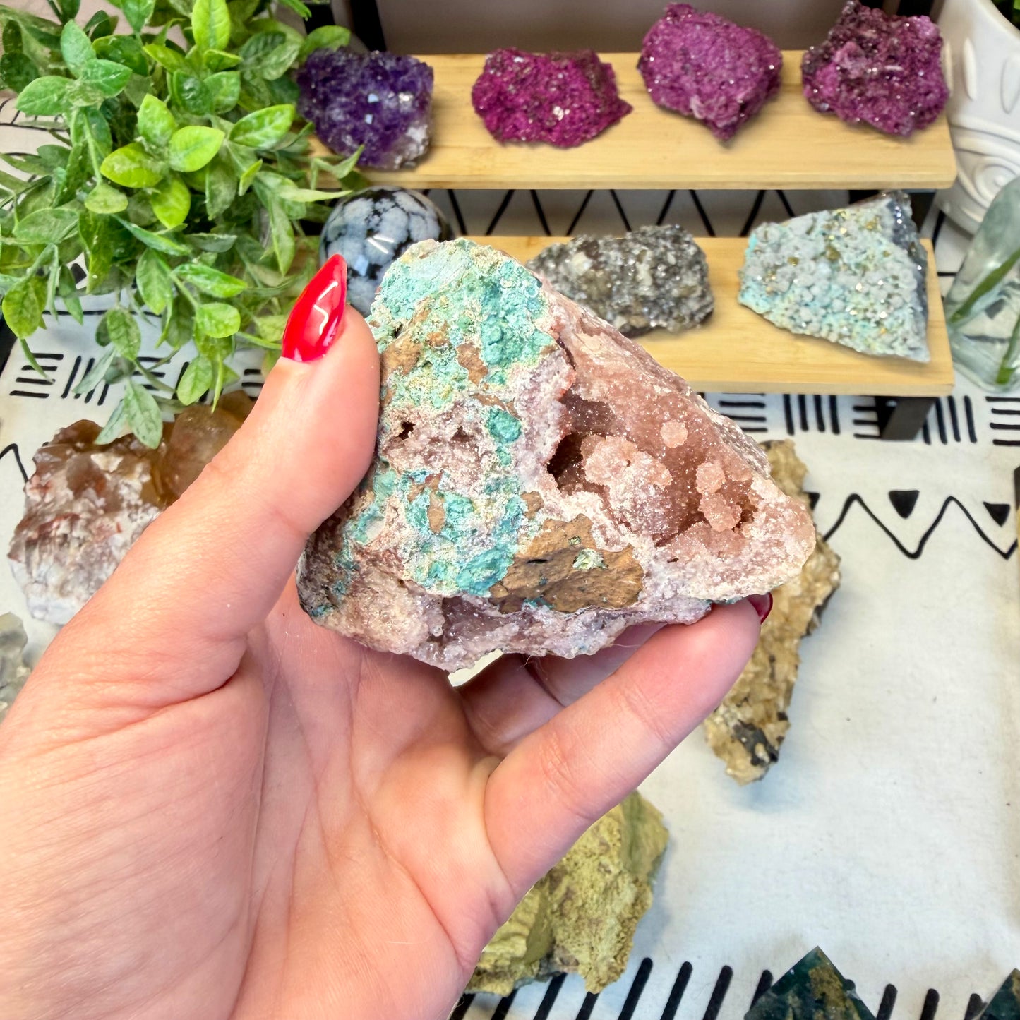 Pink Amethyst Specimen - A