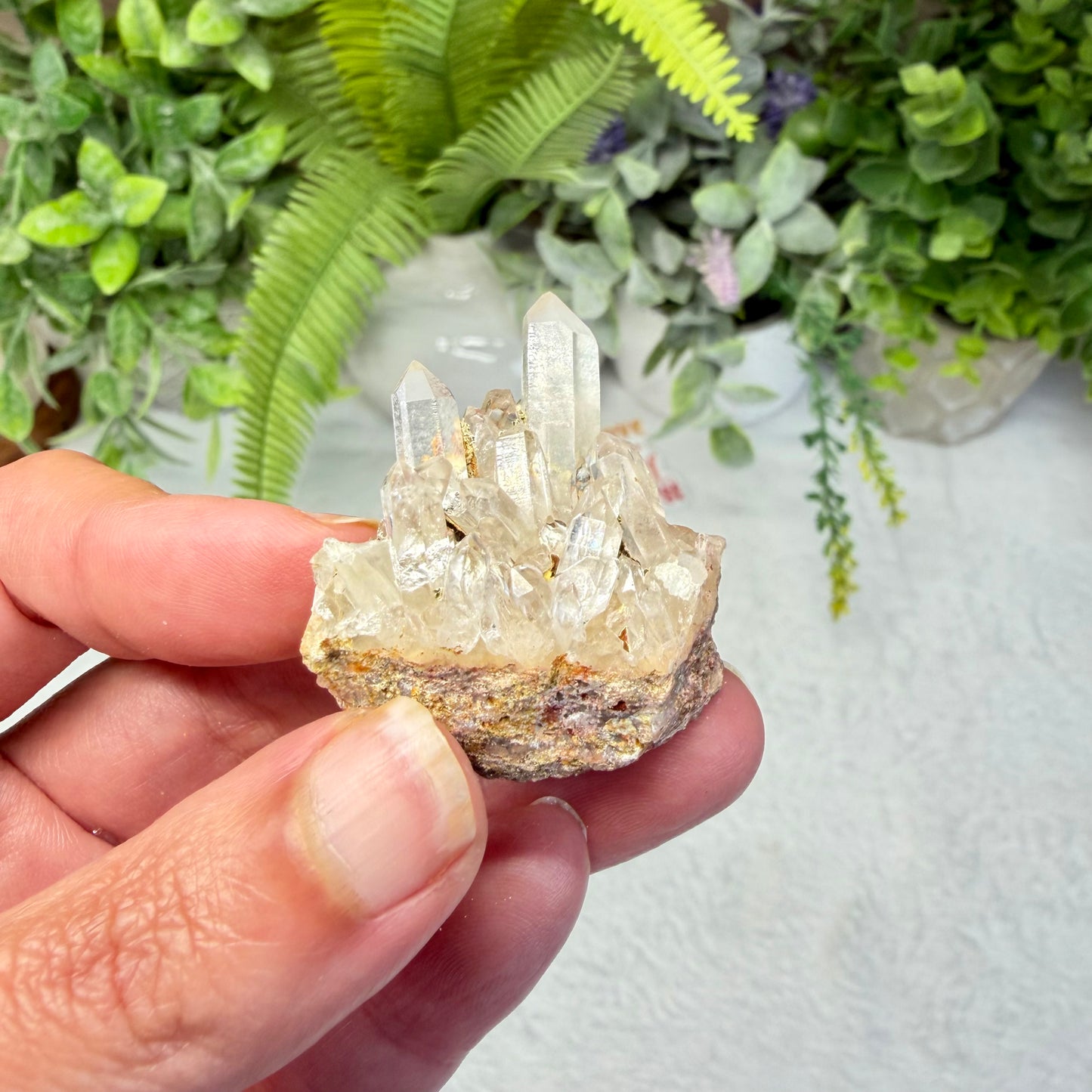 Clear Quartz Mini Cluster (Choose Your Own)