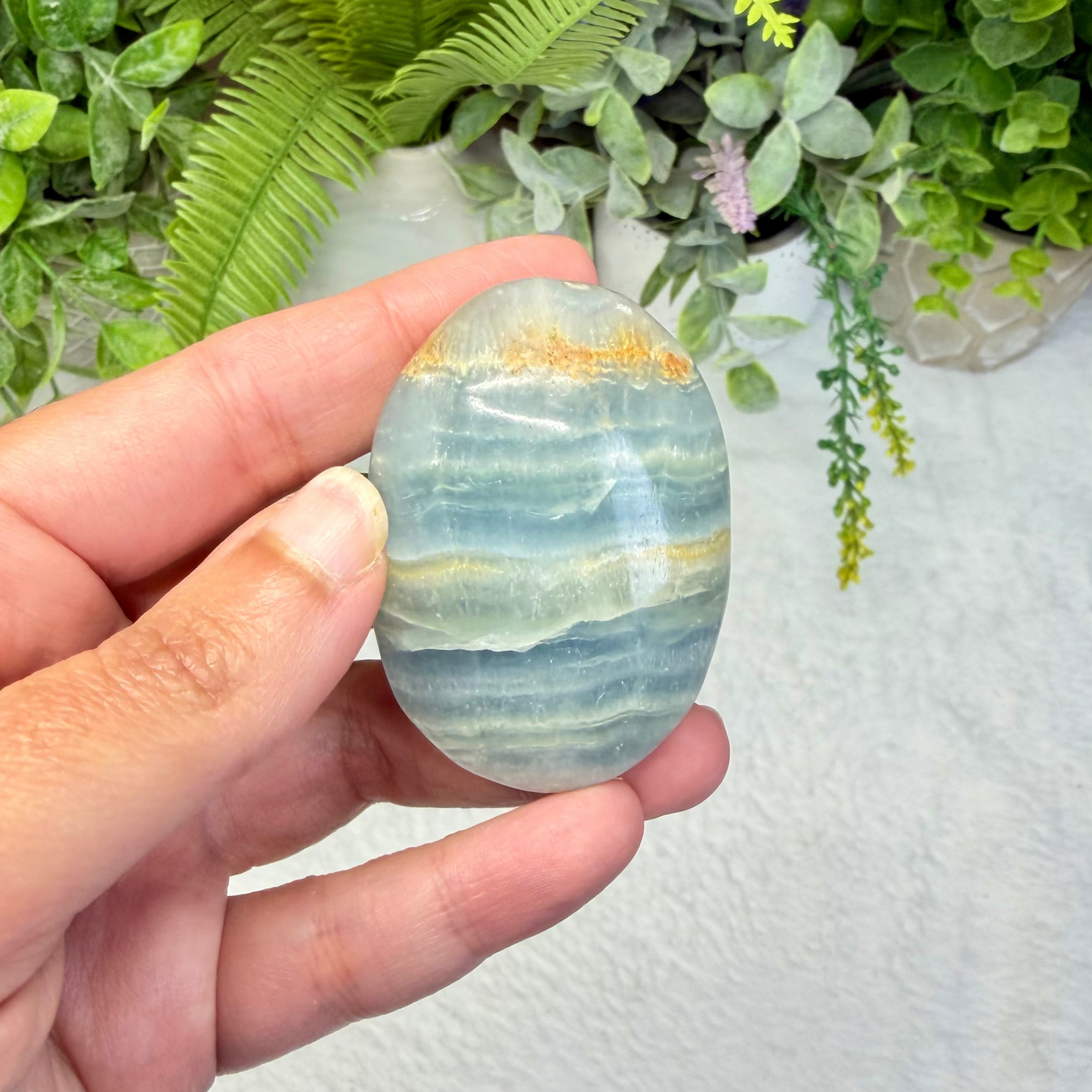 Blue Onix Palmstone - N