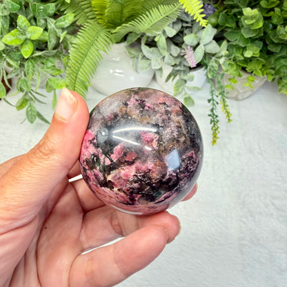 Rhodonite Sphere - A