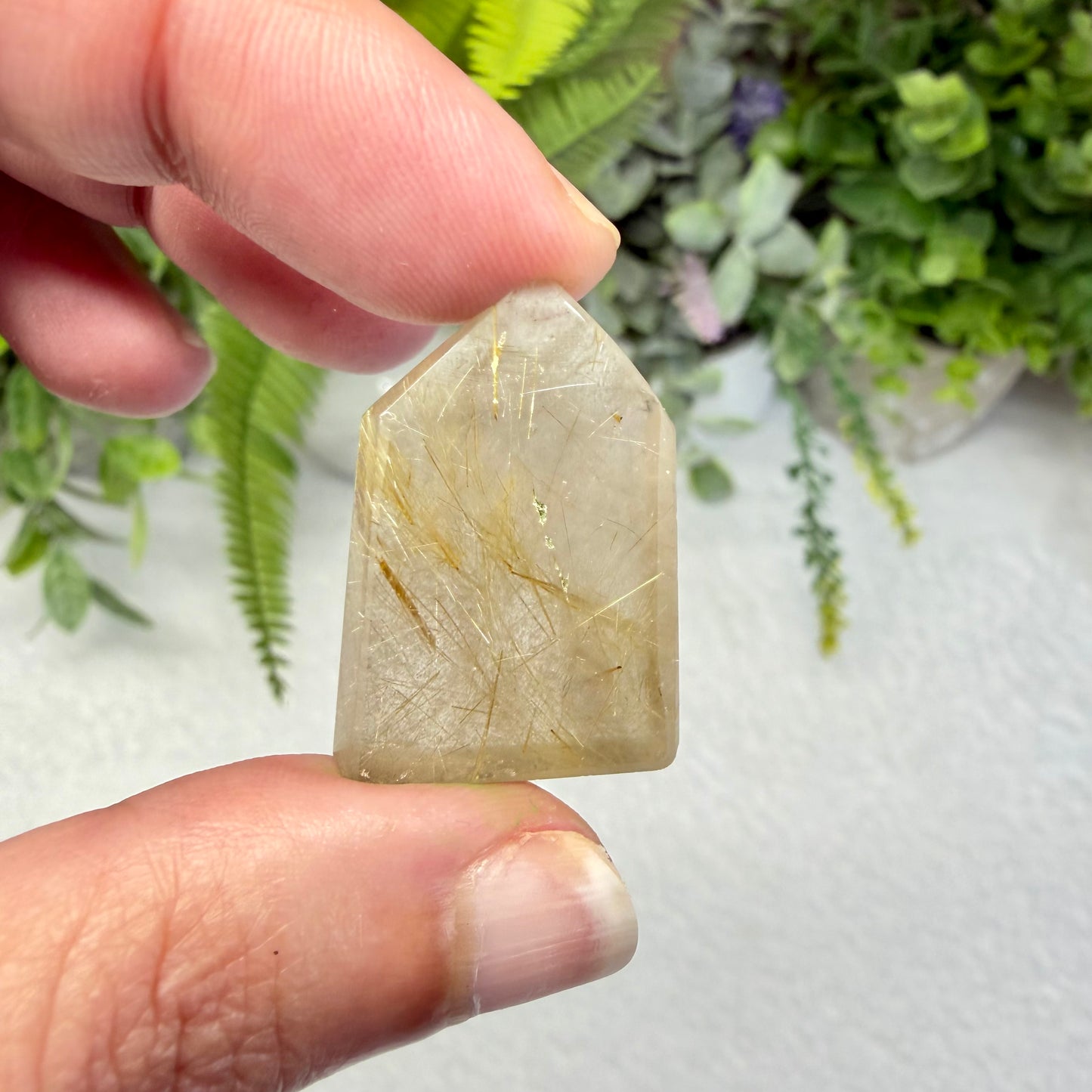 Golden Rutile Mini Point (Choose Your Own)