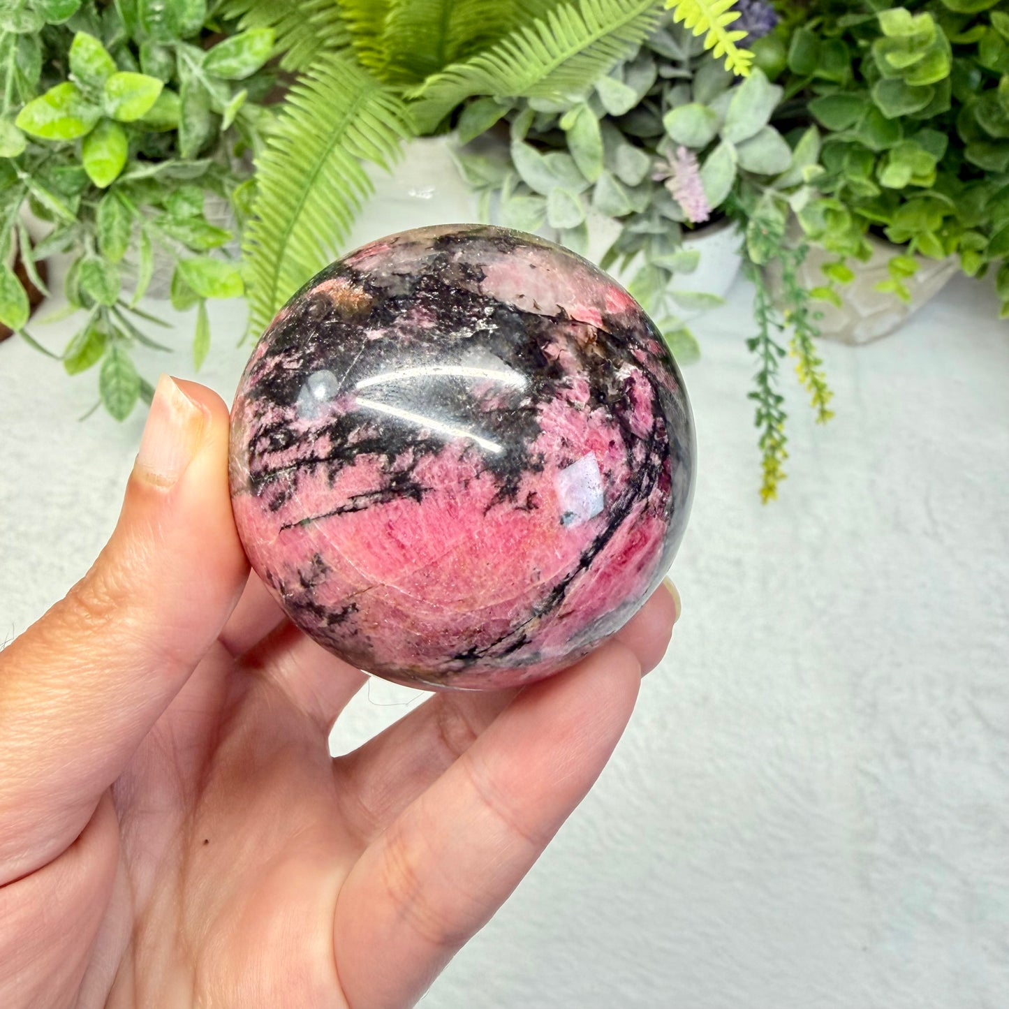 Rhodonite Sphere - A