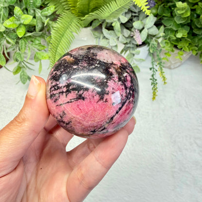 Rhodonite Sphere - A