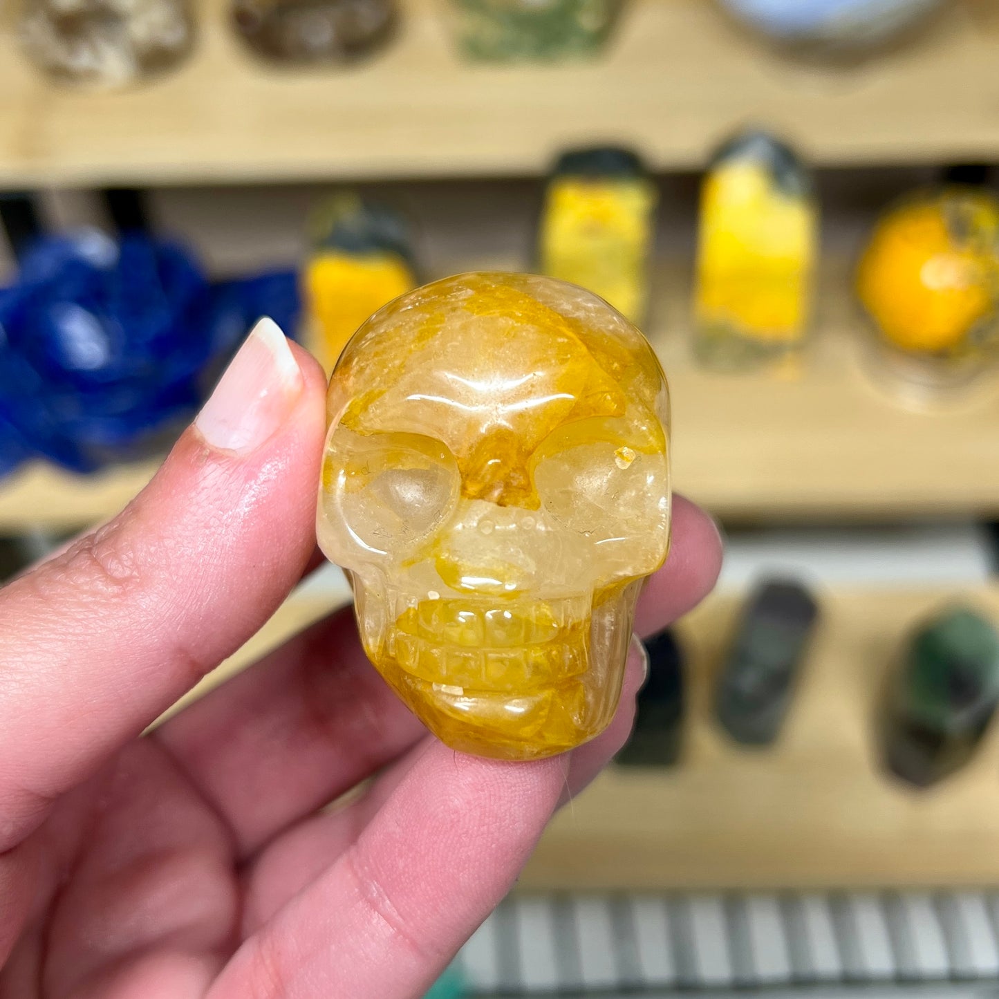 Golden Healer Skull - A