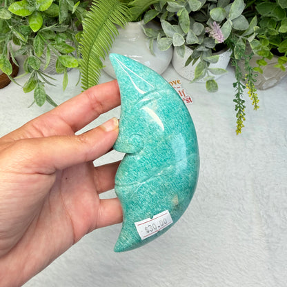 Amazonite Moon Face