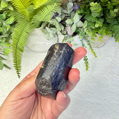 Black Tourmaline Raw Stone - A
