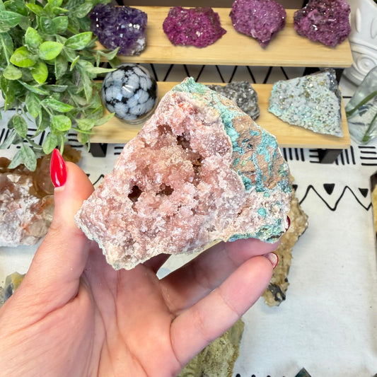 Pink Amethyst Specimen - A