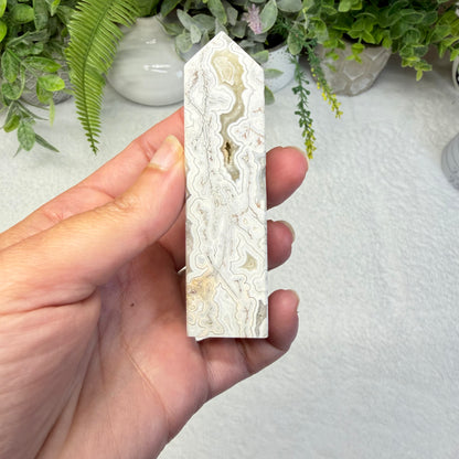 White México Agate Point - B