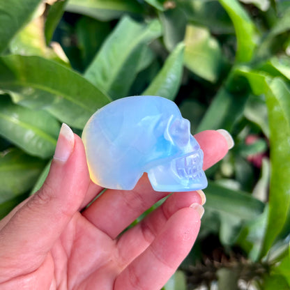 Opalite Small Skull - A