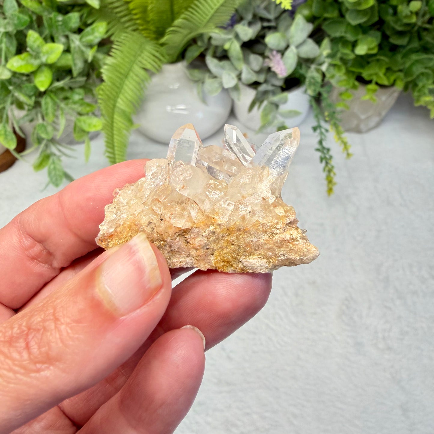 Clear Quartz Mini Cluster (Choose Your Own)
