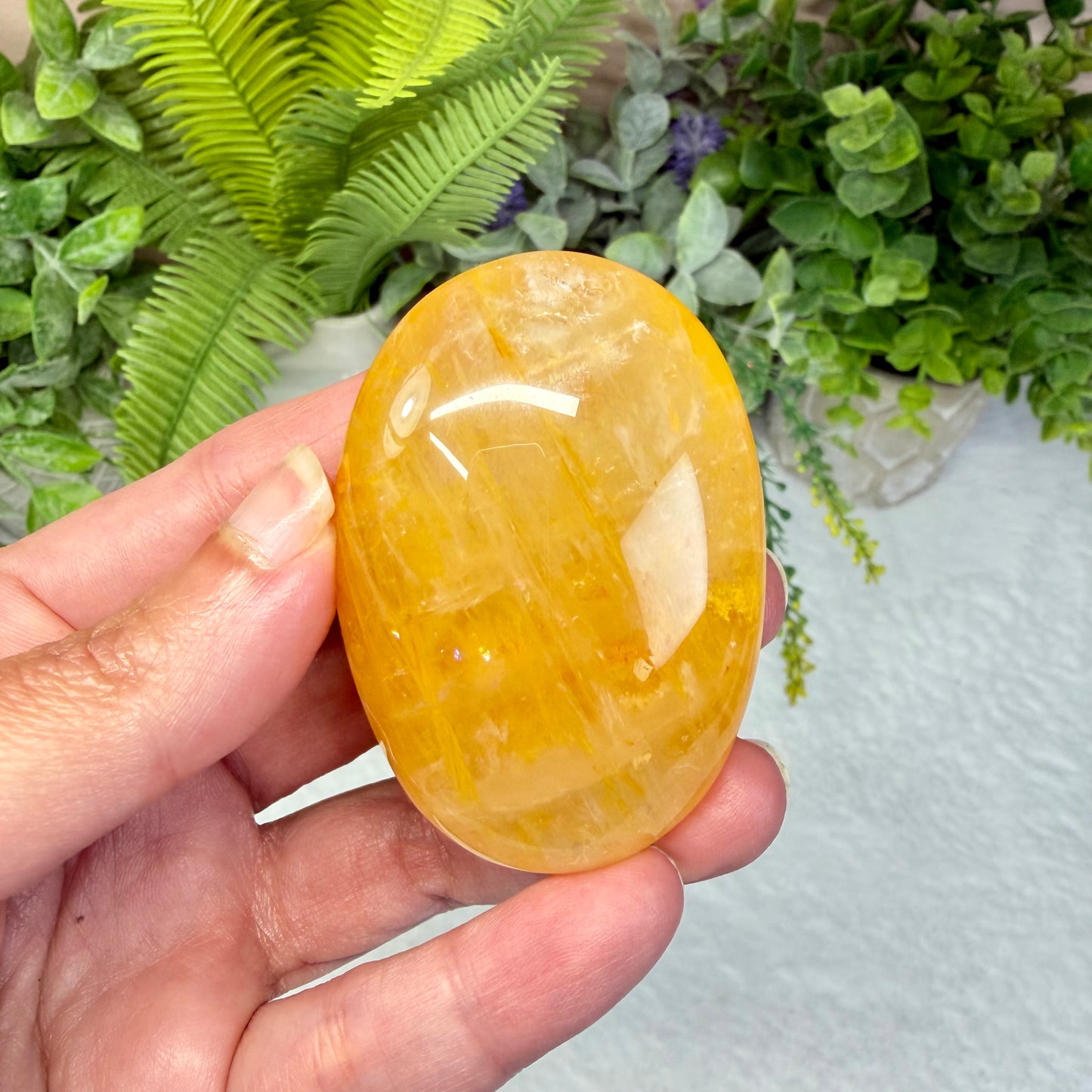 Golden Healer Palmstone (Choose Your Own)