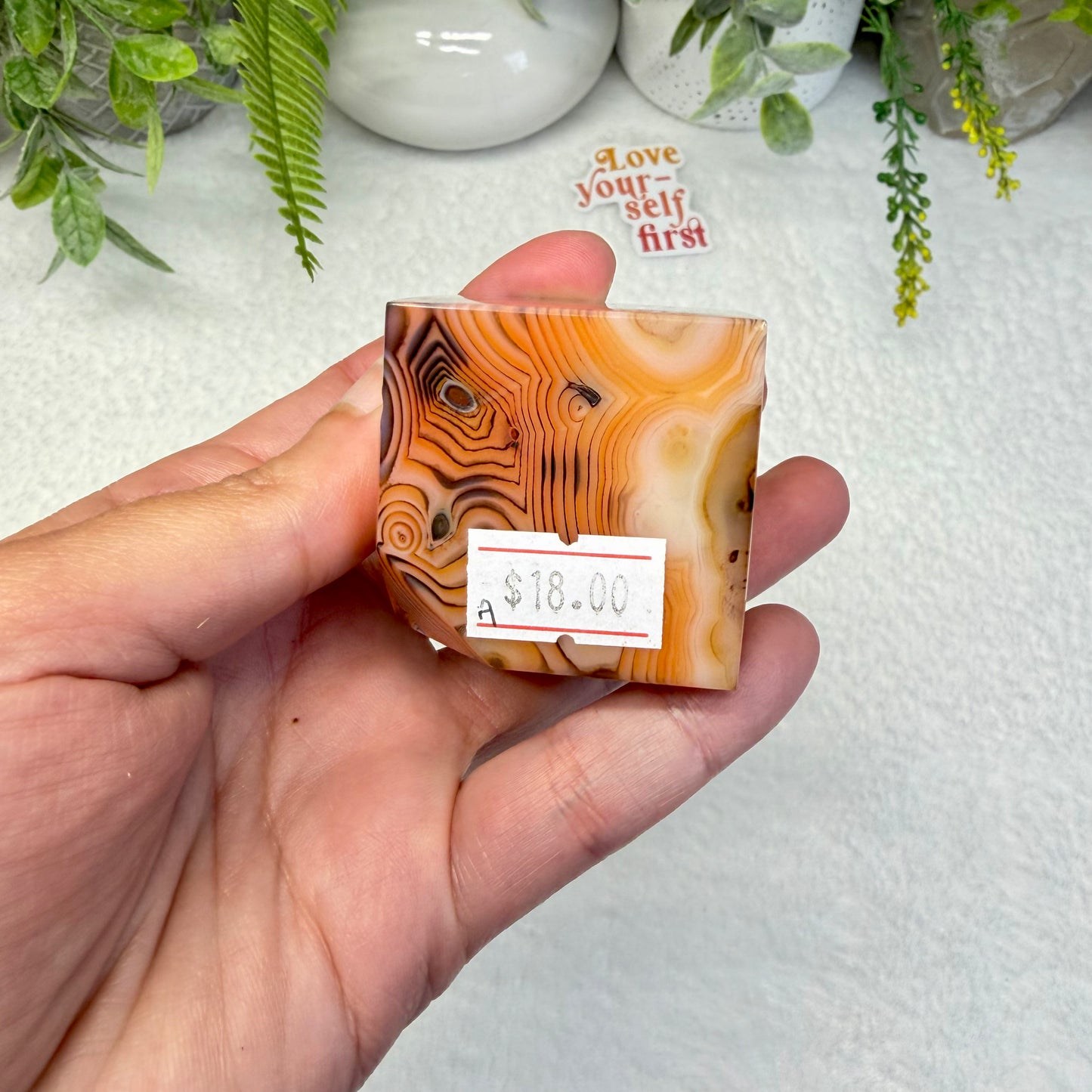 Sardonyx Cube - A