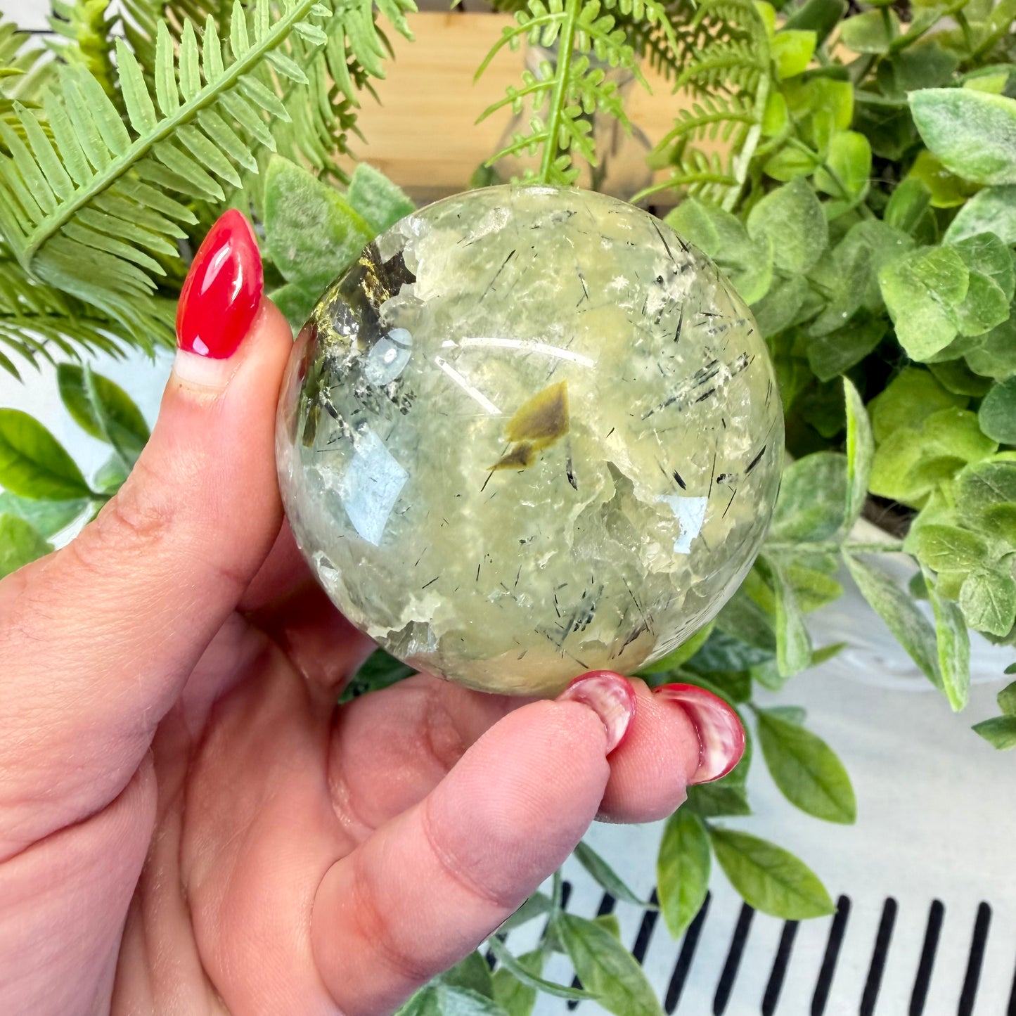 Prehnite Sphere - A