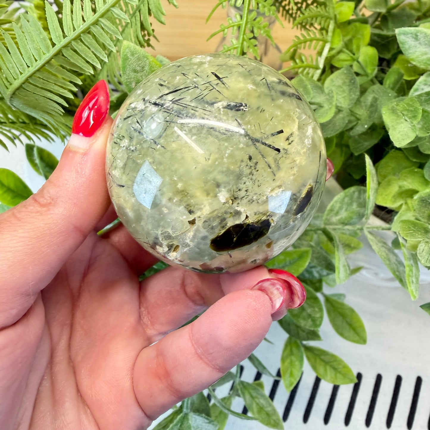 Prehnite Sphere - A