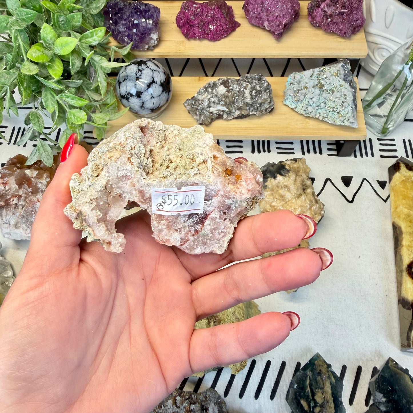 Pink Amethyst Specimen - B