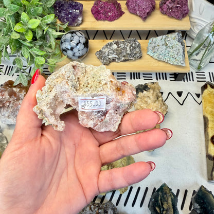 Pink Amethyst Specimen - B