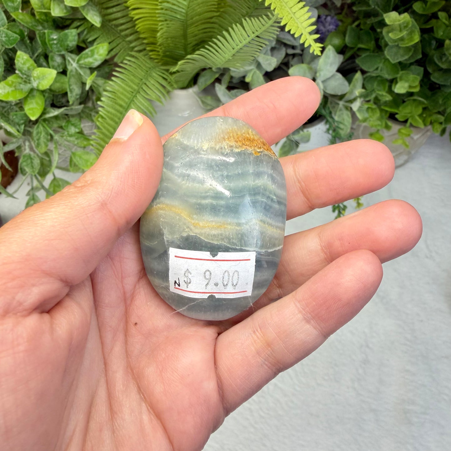 Blue Onix Palmstone - N