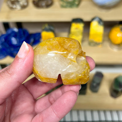 Golden Healer Skull - A