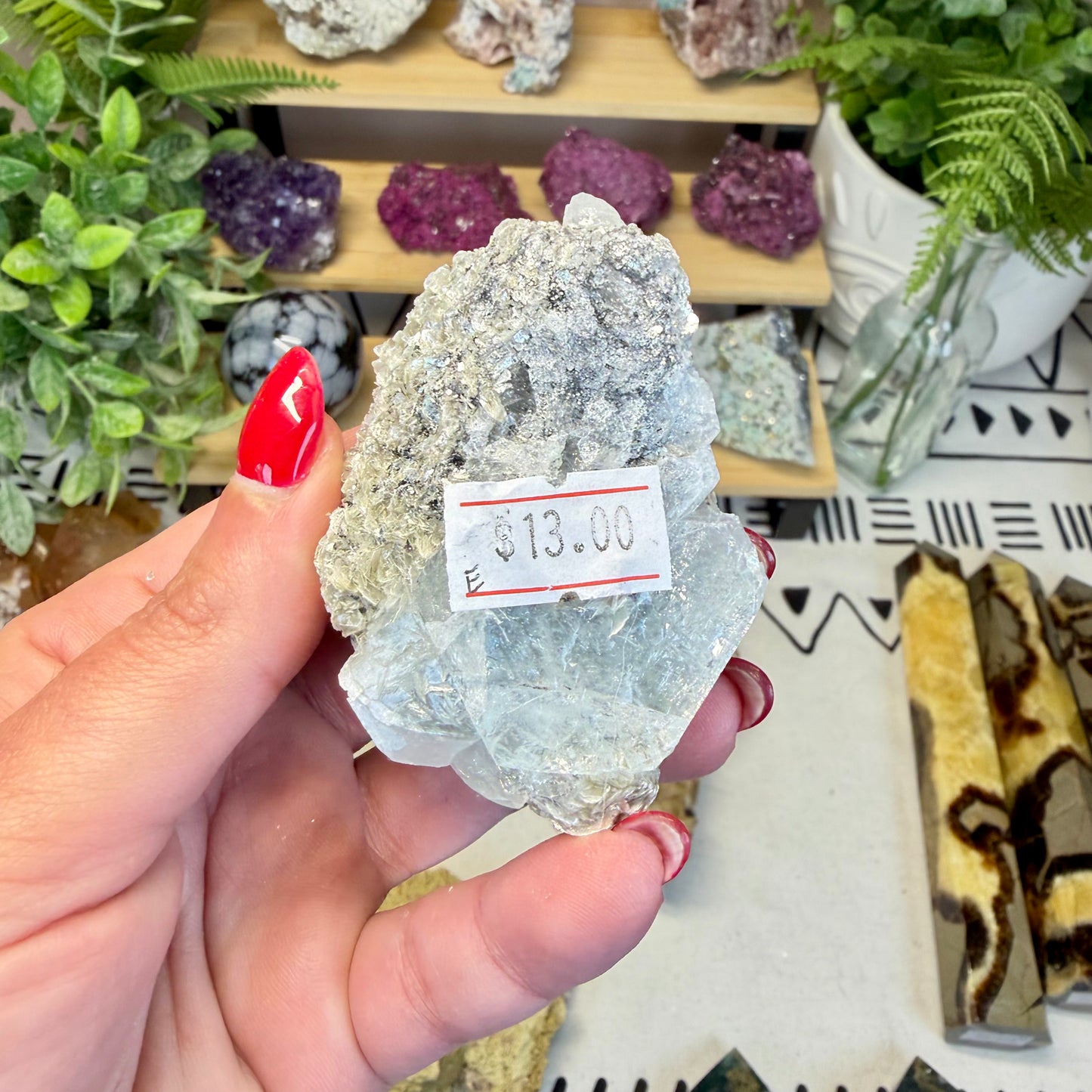 Aquamarine With Mica Specimen (Choose Your Own)
