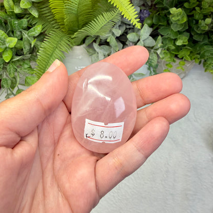 Rose Quartz Palmstone - K
