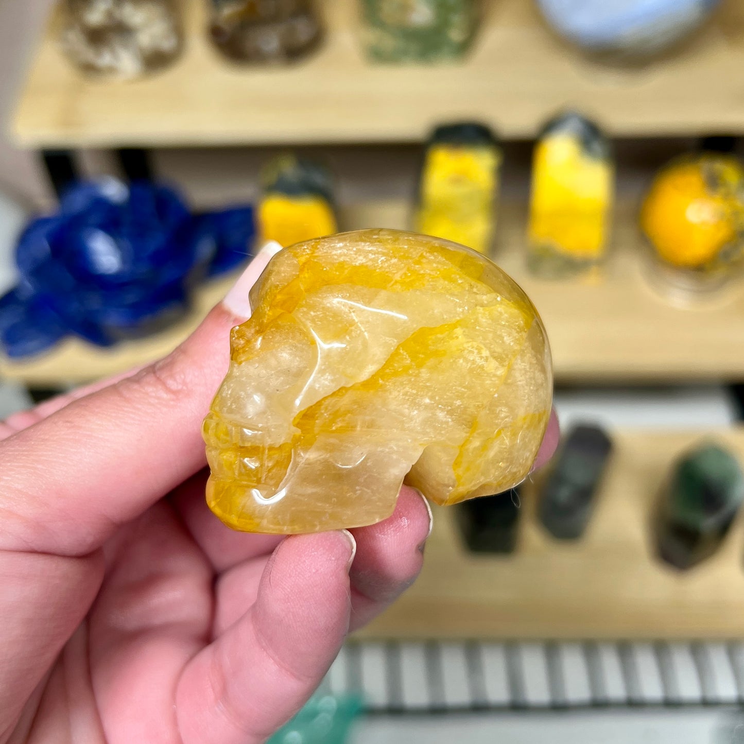 Golden Healer Skull - A