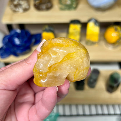 Golden Healer Skull - A