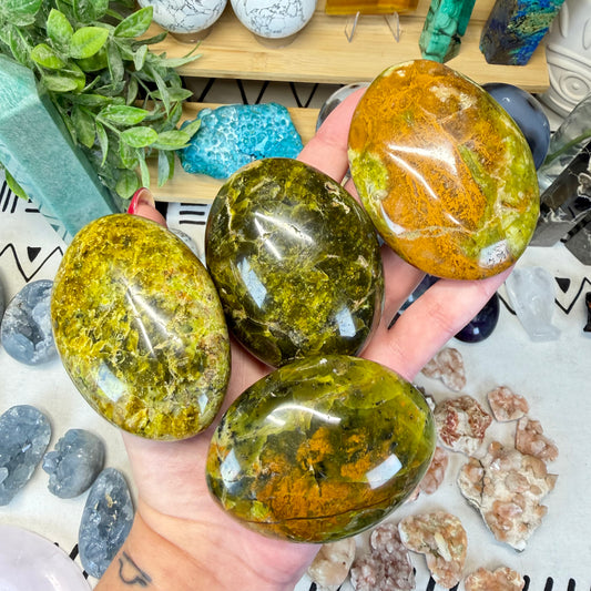Green Opal Palmstone (Choose your own)